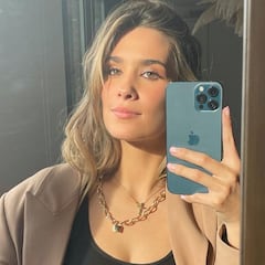 María Pombo muestra el resultado de su operación de pecho