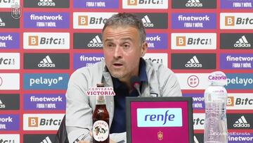 Luis Enrique: "Tengo plena confianza en este equipo"
