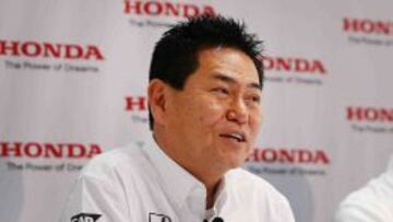 Arai, el jefe de Honda.