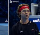 Si dejas a Rublev con esta cara, es que has hecho algo espectacular: Alcaraz en modo genio