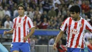 <b>DESAPROVECHADA. </b>Diego Costa pudo marcar el gol de la remontada del Atlético, pero el control se le fue largo y Adler se le adelantó y blocó el balón.