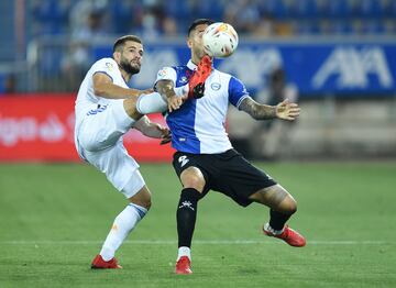 Nacho y Joselu.