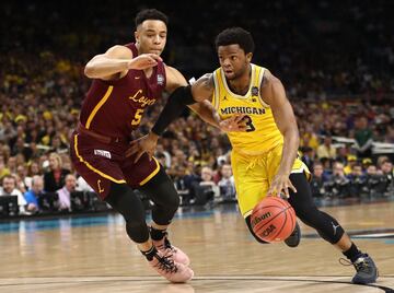 Las imágenes del triunfo de los Wolverines en el Final Four