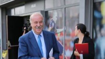 Del Bosque: "Que el lunes se metan muchos goles solidarios"