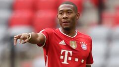 David Alaba, en un partido con el Bayern.