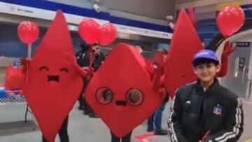 Cumplió 10 años y lo celebró en el Metro Tobalaba: “Las personas que están acá me ayudaron a nacer”