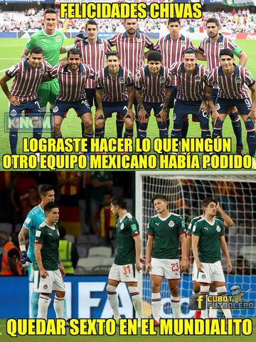 Los memes de la derrota de Chivas en el Mundial de Clubes