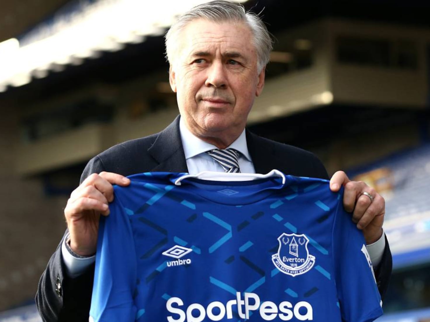 Ancelotti at Everton.