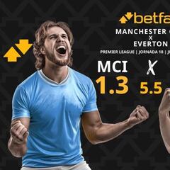 Manchester City vs. Everton: horario, TV, pronósticos, estadísticas y clasificación