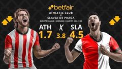 Athletic Club de Bilbao vs. SK Slavia Praga: horario, dónde ver, pronósticos y clasificación