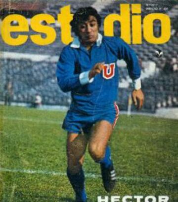 26/01/1974. Héctor Pinto anota el gol número 2.000 de Universidad de Chile por Torneos Nacionales. Fue 4-5 ante Magallanes.