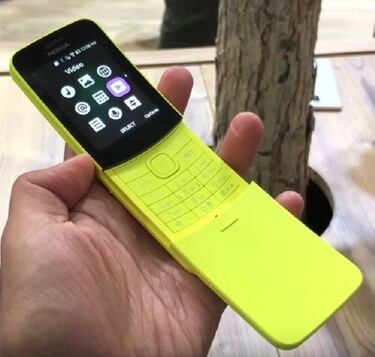 El Nokia 8110 podrán usar WhatsApp