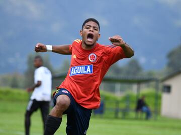 La Selección Colombia Sub 20 empató a dos goles ante Millonarios en un partido amistoso disputado en Bogotá.