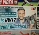 Bild le coloca a Westermann detrás el escudo del... Sevilla