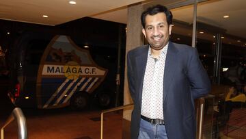 Abdullah Bin Nasser Al Thani, presidente del Málaga.