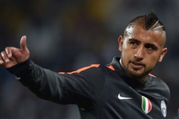 9. Arturo Vidal, Chile. 31 millones de euros. 