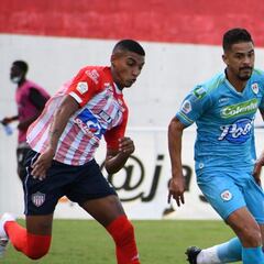 Cariaco González salva a Junior que empata ante Jaguares en Montería