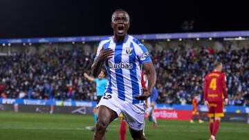 11/02/22 PARTIDO SEGUNDA DIVISION 
LEGANES - ZARAGOZA 
PRIMER GOL SEYDOUBA CISSE 1-0 ALEGRIA 