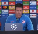 Simeone: "Ojalá Morata haga un partido importante para el equipo"