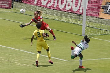 El equipo antioqueño aseguró la clasificación a la siguiente ronda de la Liga Femenina tras llegar a 21 puntos y quedarse con el segundo puesto. Goles de Maria Fernanda Agudelo. 