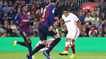 Muriel marca en la derrota de Sevilla ante el Barcelona