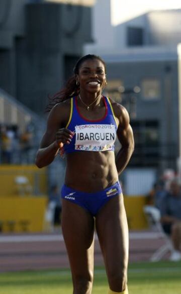 Caterine es campeona mundial y medalla de plata olímpica.