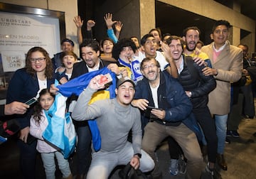 Boca Juniors ya está en Madrid. El equipo de Guillermo Barros Schelotto entrenará en las instalaciones de la Real Federación de Fútbol en Las Rozas. 