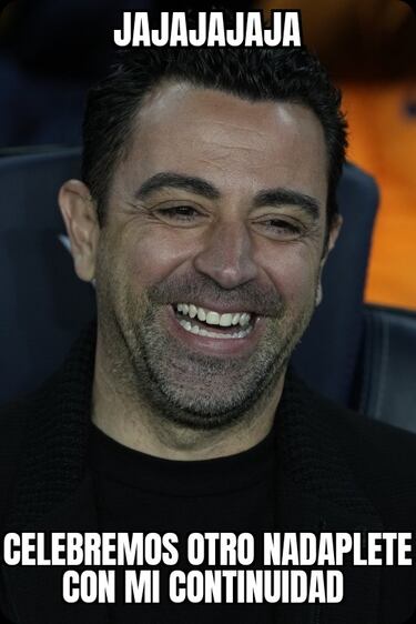 “Se queda”: Los mejores memes de la marcha atrás de Xavi