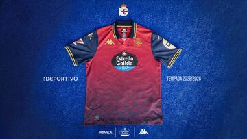 El Deportivo apuesta por el rojo para su segunda equipación