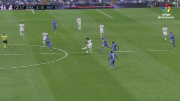 La jugada de taco de Marcelo que levantó al Bernabéu