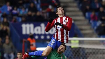 Savic, durante el partido.