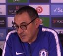La explicación de Sarri por dejar a Morata fuera del equipo