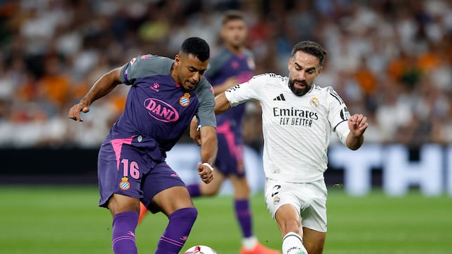 Carvajal se fue con molestias