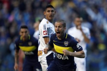 Sebastián Pérez fue titular y jugó todo el partido con Boca Juniors en la goleada sobre Quilmes en juego de la cuarta fecha de la Liga de Argentina.