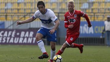 Futbol, Union la Calera vs Universidad Catolica.