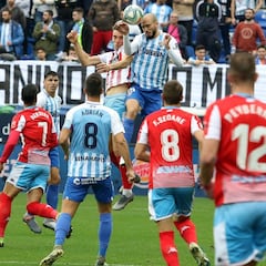 Carlos Pita congela La Rosaleda con un golazo a los 103'