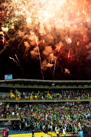 En imágenes, el triunfo de Millonarios frente a Nacional