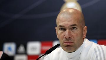09/03/18 RUEDE DE PRENSA DE ZINEDINE ZIDANE ENTRENADOR DEL REAL MADRID
