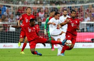 David Alaba y Lucas Vázquez.