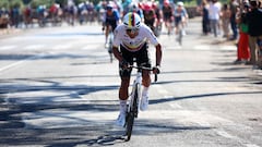 Jhonatan Narváez, en el Giro de Italia.