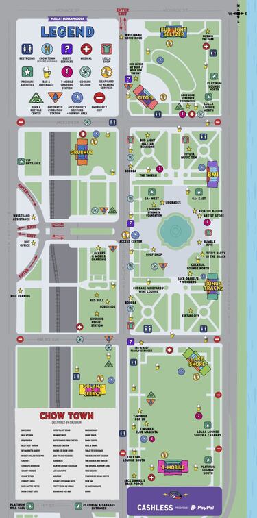 Lollapalooza 2021: Horarios, artistas, cantantes, mapa y cómo ver online