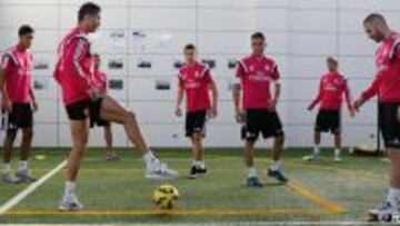 Entrenamiento del Real Madrid