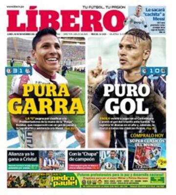 Portadas de la prensa deportiva