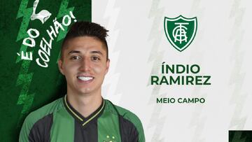 Juan Pablo Ramírez, nuevo jugador de América Mineiro.