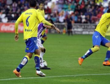 1-1. Hernán Pérez anotó el gol del empate.