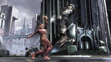 Injustice: Gods Among Us permite eliminar el daño provocado por los escenarios