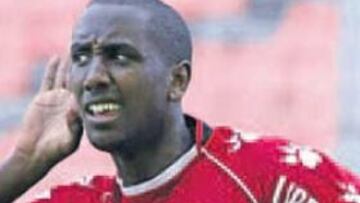 <b>QUIERE HACERSE OIR. </b>Y celebrar goles. Henok Goitom quiere mejorar su registro goleador: