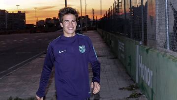 21/12/18 ENTRENAMIENTO DEL BARCELONAB BARCELONA B FILIAL EN ELCHE RIQUI PUIG