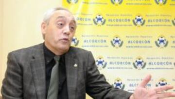 Julián Villena, presidente del Alcorcón.