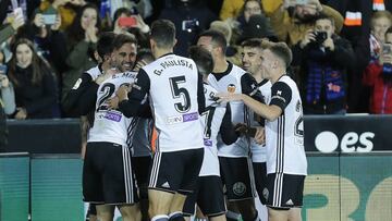 30/11/17 PARTIDO COPA DEL REY DIECISEISAVOS VUELTA
VALENCIA CF - REAL ZARAGOZA
GOL 3-0 ROBERT IBAÑEZ ALEGRIA